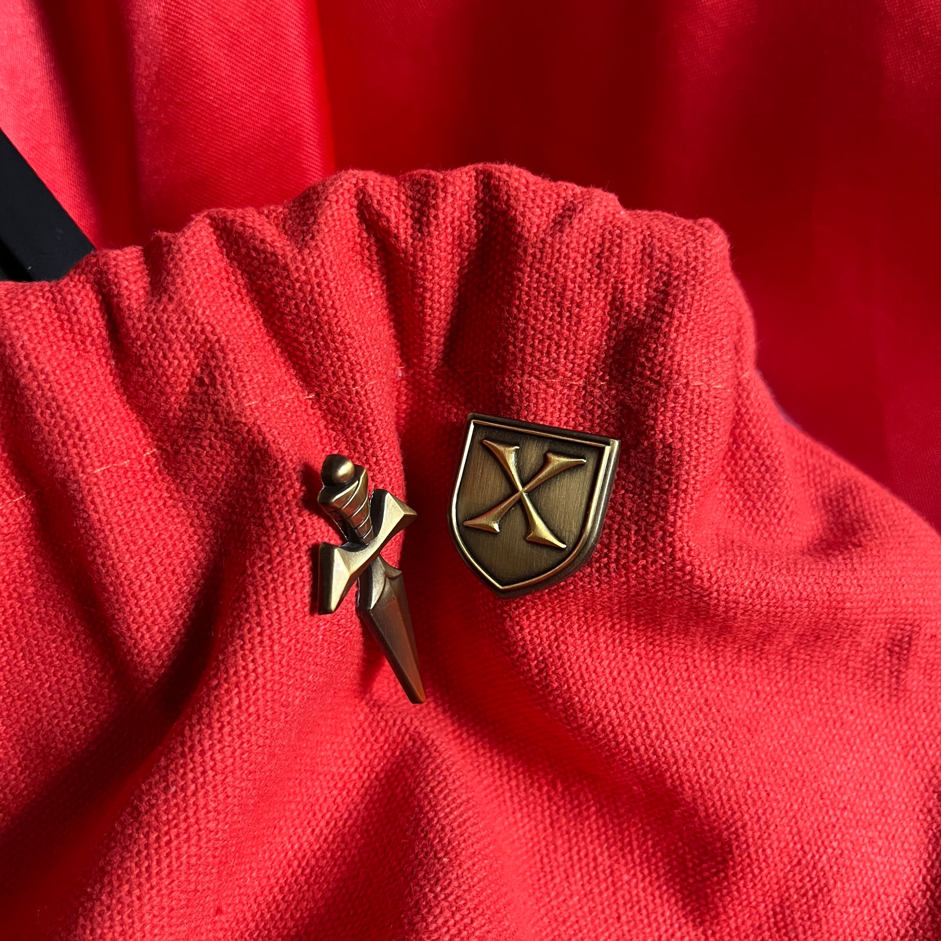 Sword and Shield Pin Set