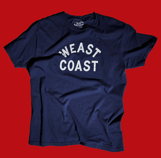 Navy Novel-Tee